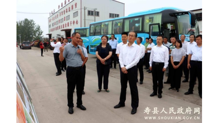 全省秋種暨千億斤江淮糧倉(cāng)建設(shè)推進(jìn)會(huì)在壽縣召開(kāi)